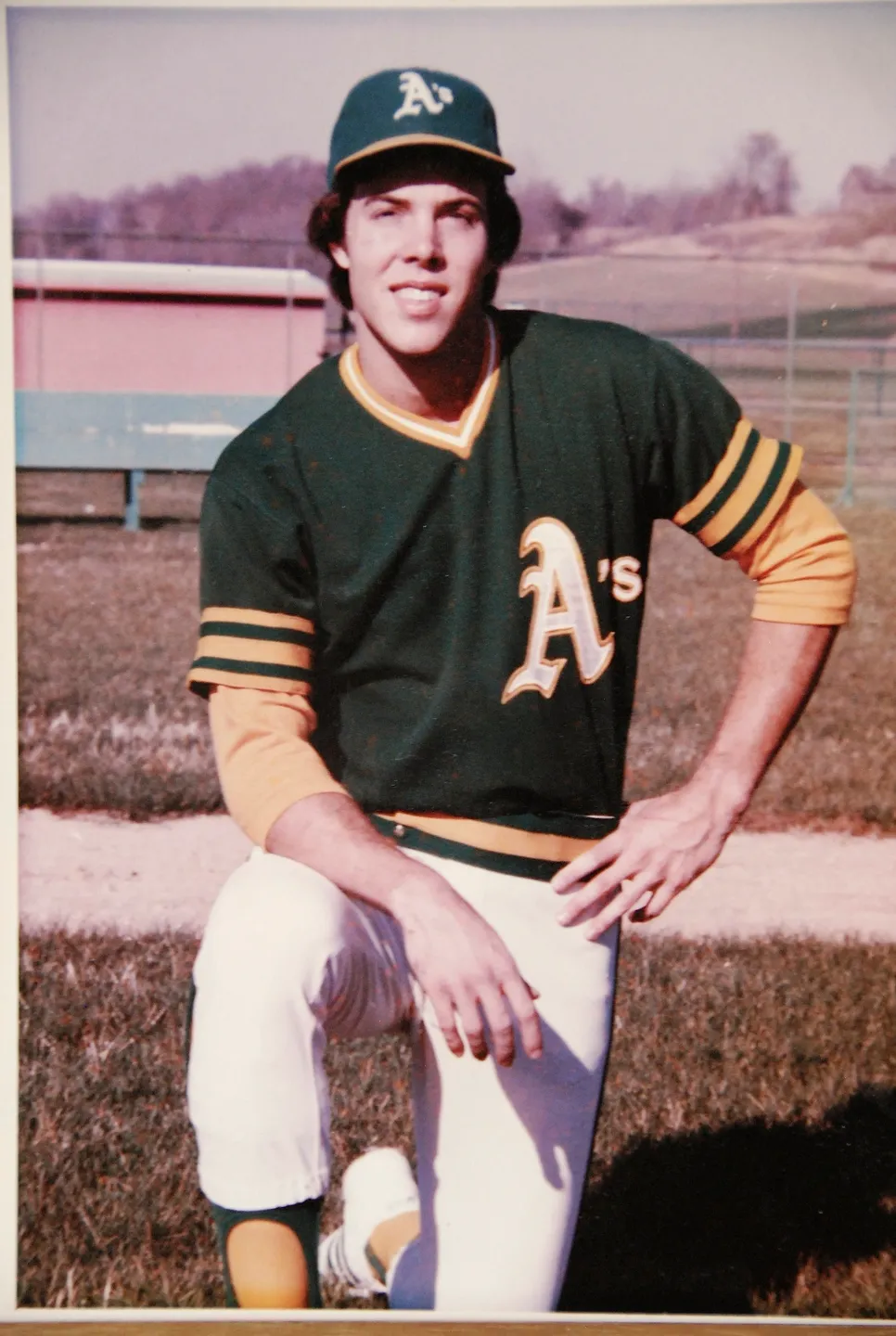 Bob as a minor leaguer with the Oakland A’s